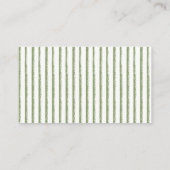 Cafe Bebe Diaper Raffle Ticket | Baby Shower Begleitkarte (Rückseite)