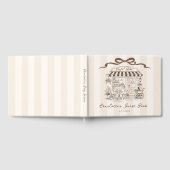 Cafe Bebe Geschlechtsneutrale Handgezeichnete Schl Gästebuch (Voll)