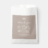Cafe Bebe Home Coffee Baby Shower Latte Geschenktütchen (Vorderseite)