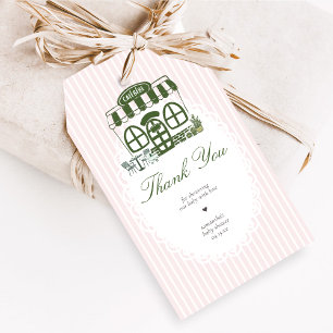 Cafe Bebe Kaffee Baby Shower Favor Tags Geschenkanhänger