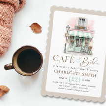 Café Bébé Paris Thema Baby Shower