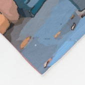 Café Beignet Coffee Shop Französisch Viertel Fleecedecke (Ecke)