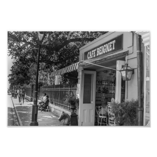 Café Beignet - New Orleans Fotodruck (Vorne)