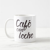 Café Betrug Leche spanische Kaffee-Tasse Kaffeetasse (Links)