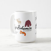 Café Bohemia Game Restaurant, Chicago Kaffeetasse (Vorderseite Links)