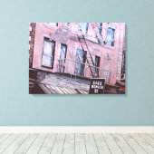 Cafe Borgia Leinwanddruck (Insitu (Holzboden))