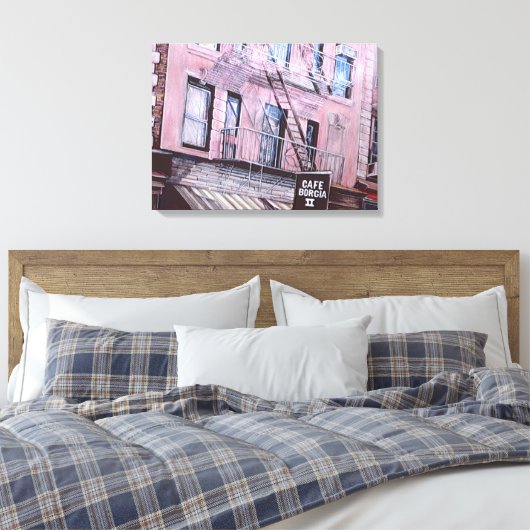 Cafe Borgia Leinwanddruck (Insitu (Schlafzimmer))