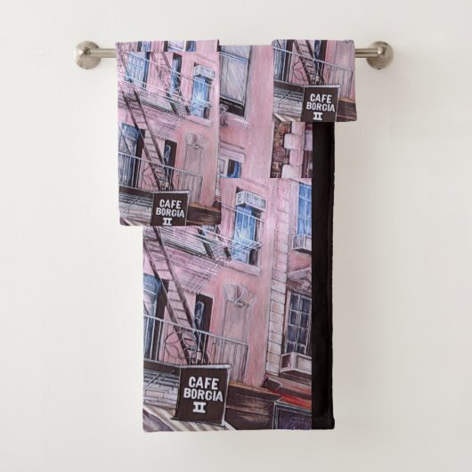 Cafe Borgia, SOHO Badhandtuch Set (Insitu)