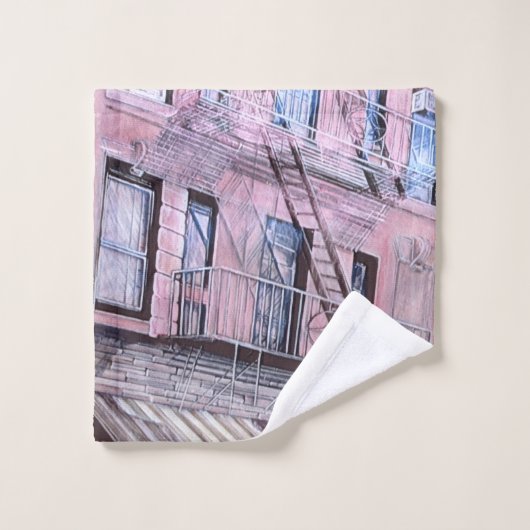 Cafe Borgia, SOHO Badhandtuch Set (Waschlappen)