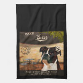 Café-Boxer Handtuch (Vertikal)