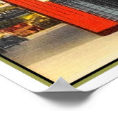 Café-Café-Café der 40er Jahre Poster (Ecke)