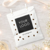 Café Café Kafeteria Firmenlogo Geschenktütchen (Ausgeschnitten)