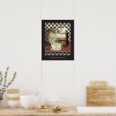 Café Café Küche Poster (Küche)