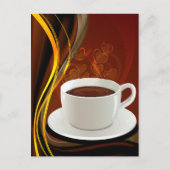 Café Café Kunst Postkarte (Vorderseite)