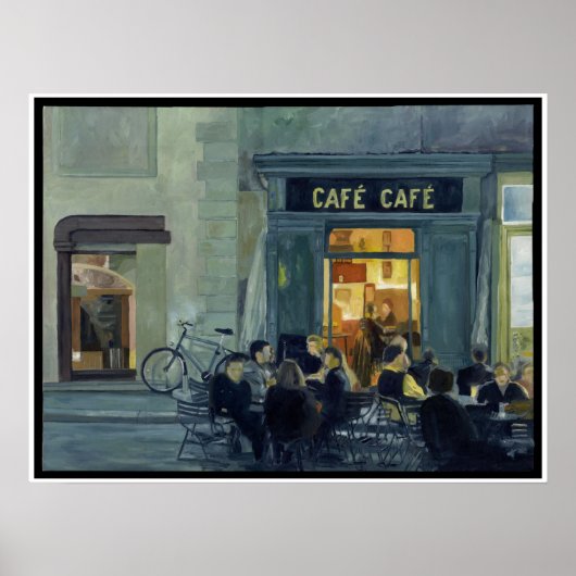 Cafe Cafe Poster (Vorne)