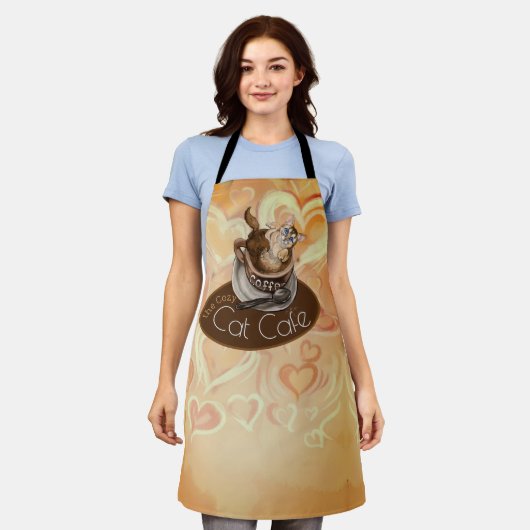 Café Café Schürze (Getragen)