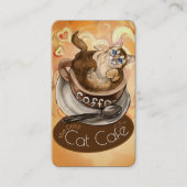 Café Café Visitenkarte (Vorderseite)