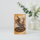 Café Café Visitenkarte (Stehend Vorderseite)