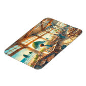 Café Cannon Beach Oregon Magnet (Linke Seite)