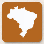 Café Caramel Festivals Brasilien in Emporio Moffa Untersetzer (Vorderseite)