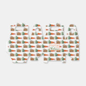 Café Carrot Layer Cake Slice Bakery Geschenkschachtel (Ungefaltet)