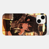 Cafe Cat Girl Case-Mate iPhone Hülle (Rückseite (Horizontal))