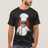 Cafe Cat T-Shirt (Vorderseite)
