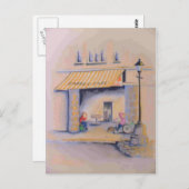 Café Central Stores Postkarte (Vorne/Hinten)