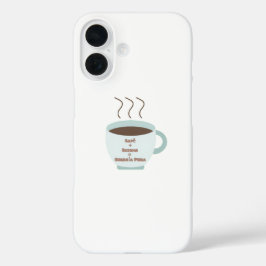 Café + Chisme = Energía Pura 🌶 Hispanic Heritage iPhone 16 Hülle