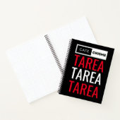 Café chisme , tarea, tarea, tarea, notizblock (Innenseite)
