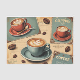 Café Chronicles: Eine Reise durch Zeit und Kaffee Seidenpapier