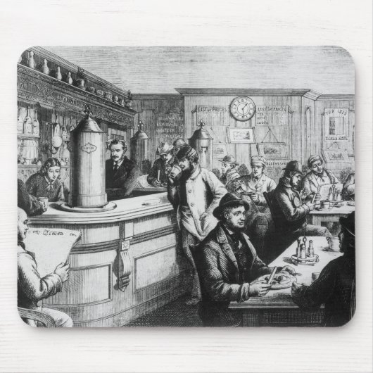 Café, Clerkenwell Mousepad (Vorne)