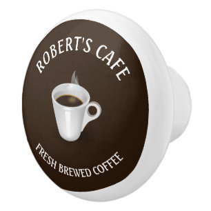 Café Coffee Bistros Custom Keramikknauf