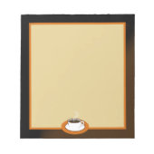 Café Coffee Cup Café Schreibtisch Pads Notizen Pad Notizblock (Vorderseite)