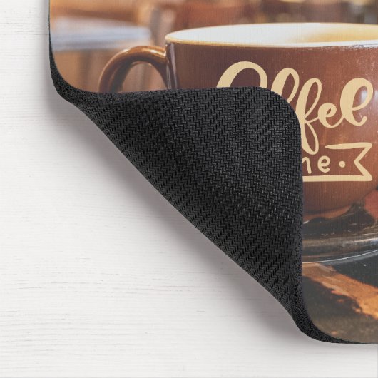 Café Coffee Time Mousepad (Ecke)