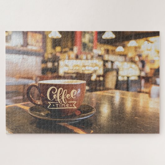 Café Coffee Time Puzzle (Horizontal)
