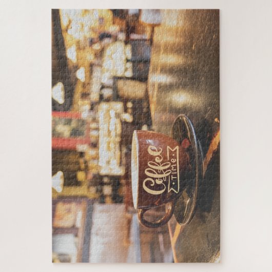 Café Coffee Time Puzzle (Vertikal)