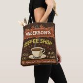 Café Coffeehouse Café Beans | INDIVIDUELLE NAME Tasche (Von Nahem)