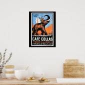 Café' Collas Kaffeepender Poster (Küche)
