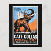 Cafe' Collas Postkarte (Vorderseite)