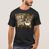 Café con leche bokeh T-Shirt (Vorderseite)