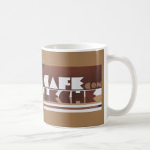 CAFE CON LECHE Kaffeemaschine Kleine Tan-Tasse