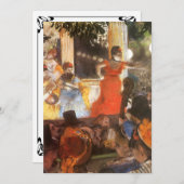 Cafe Concert bei Les Ambassadeurs von Edgar Degas (Vorne/Hinten)