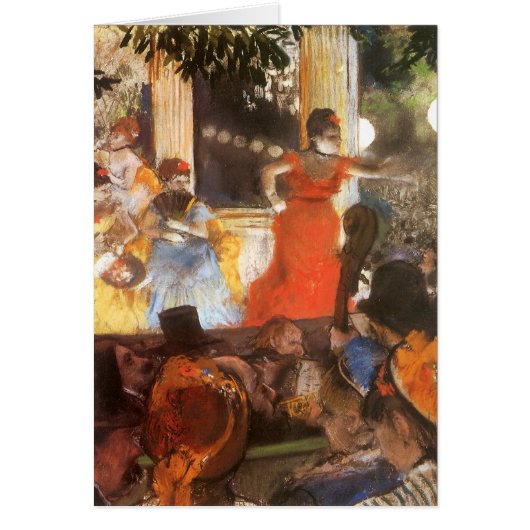 Cafe Concert bei Les Ambassadeurs von Edgar Degas (Vorne)