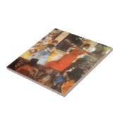 Cafe Concert bei Les Ambassadeurs von Edgar Degas Fliese (Seite)