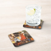 Cafe Concert bei Les Ambassadeurs von Edgar Degas Getränkeuntersetzer (Rechte Seite)