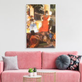 Cafe Concert bei Les Ambassadeurs von Edgar Degas Leinwanddruck (Insitu (Wohnzimmer))