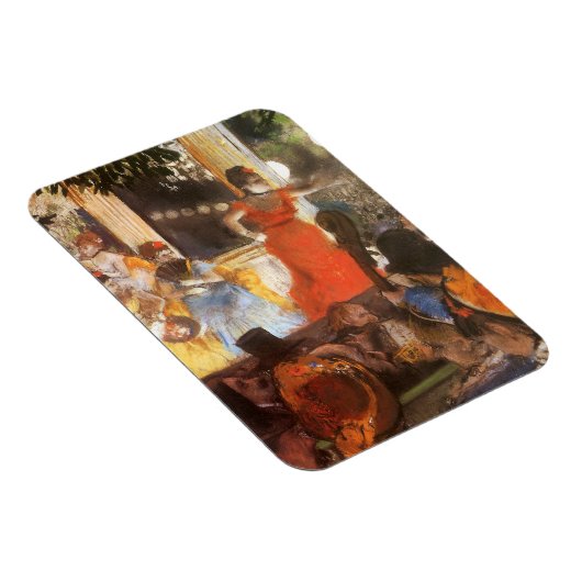 Cafe Concert bei Les Ambassadeurs von Edgar Degas Magnet (Rechte Seite)