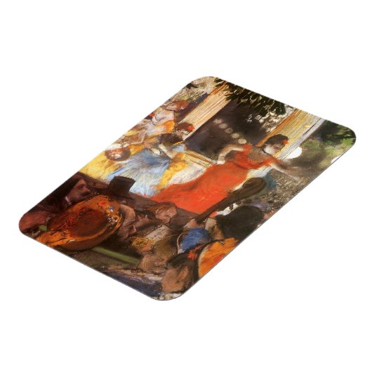Cafe Concert bei Les Ambassadeurs von Edgar Degas Magnet (Linke Seite)