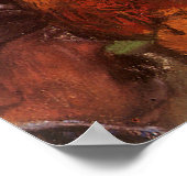 Cafe Concert bei Les Ambassadeurs von Edgar Degas Poster (Ecke)